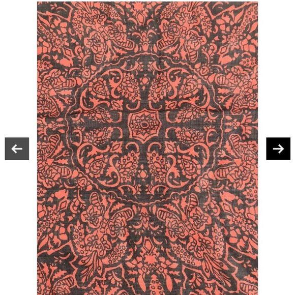 YSL wool & silk vintage scarf/neckerchief - Picture 9 of 9